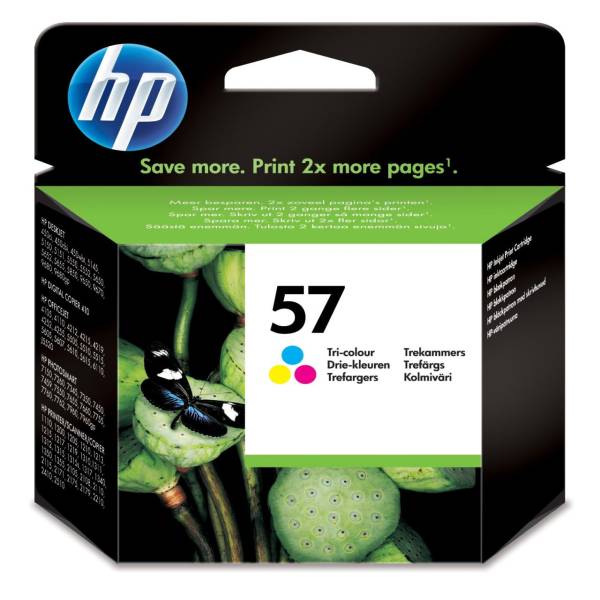 HP-57-Cyan-Magenta-Gelb-Original-Tintenpatrone