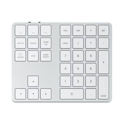 Satechi Extended Wireless Keypad Silber