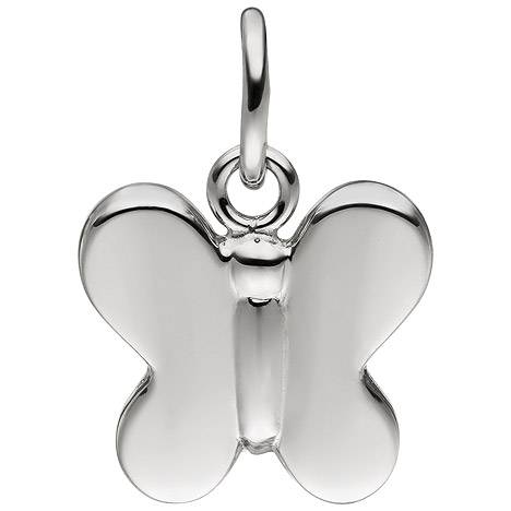 SIGO Kinder Anhänger Schmetterling 925 Sterling Silber Silberanhänger Kinderanhänger