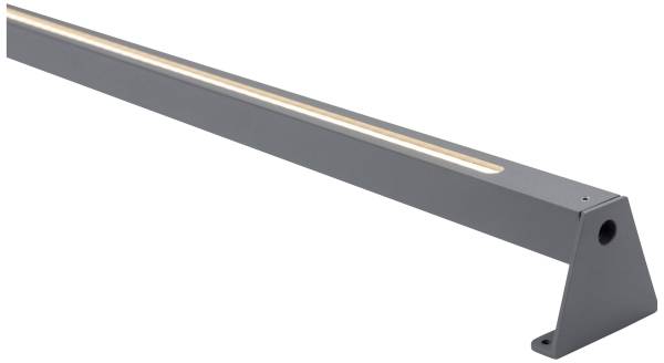 Megatron MT70815 Gartia Linea LED-Gartenleuchte LED 15W Schwarz, Aluminium