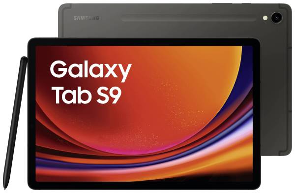 Samsung Galaxy Tab S9 WiFi 128GB Graphit Android-Tablet 27.9cm (11 Zoll) 2.0GHz, 2.8GHz, 3.36GHz Qua