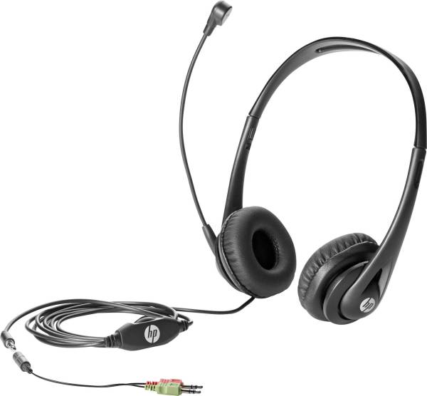 HP Business V2 Computer Over Ear Headset kabelgebunden Schwarz Mikrofon-Rauschunterdrückung LautstA¯