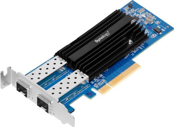 Synology E10G21-F2 Netzwerkkarte 10 GBit/s PCIe 3.0 x8, LAN (10/100/1000/10000MBit/s)
