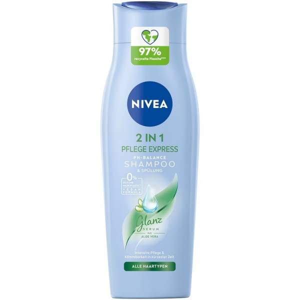 NIVEA 2in1 Pflege Express Shampoo + Spülung 250.0 ml
