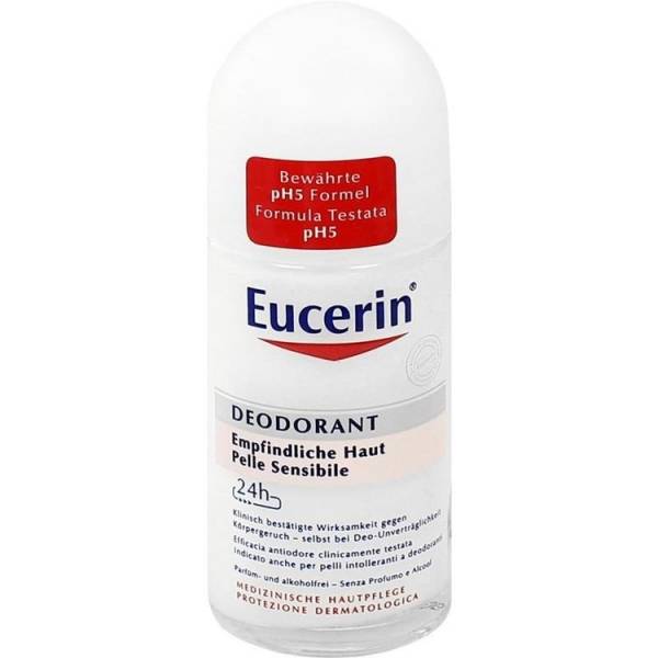Eucerin Deodorant Empfindliche Haut 24h Roll-on