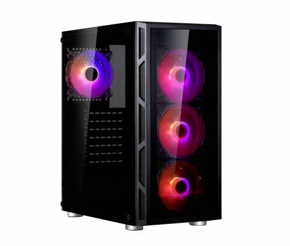 Spire SPM7025GU3-4RGB Midi-Tower PC-Gehäuse