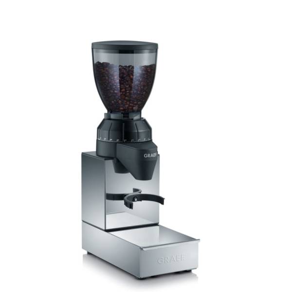 Graef CM850EU CM850EU Kaffeemühle Edelstahl, Schwarz Stahl-Kegelmahlwerk