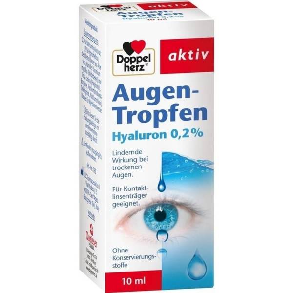 Doppelherz Augentropfen Hyaluron 0,2 % 10ml