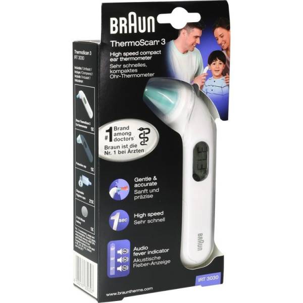 Braun Thermoscan 3 IRT 3030 Ohrthermometer