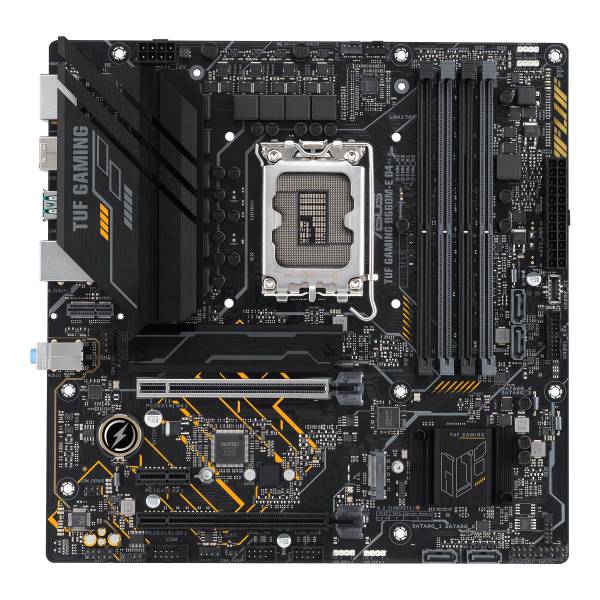 Asus TUF GAMING B660M-E D4 Mainboard Sockel (PC) Intel 1700 Formfaktor (Details) Micro-ATX Mainboa