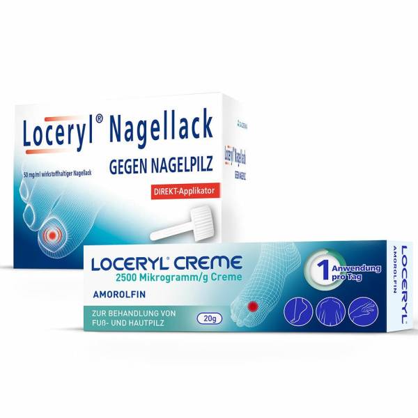 Loceryl Nagellack gegen Nagelpilz mit DIREKT-Applikator Creme