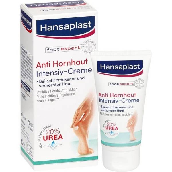 HANSAPLAST Anti-Hornhaut Intensiv Creme 20% Urea 75 ml