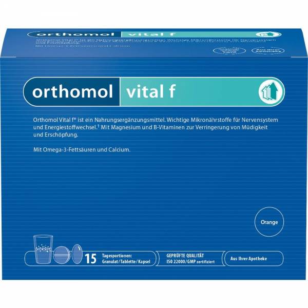 ORTHOMOL Vital F GranulatTablettenKapsel 15 St