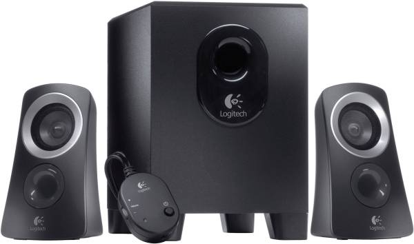 Logitech Speaker System Z313 2.1 PC-Lautsprecher Kabelgebunden 25W Schwarz