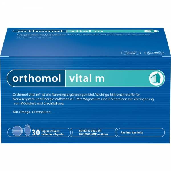 ORTHOMOL Vital M TablettenKapseln 30 St