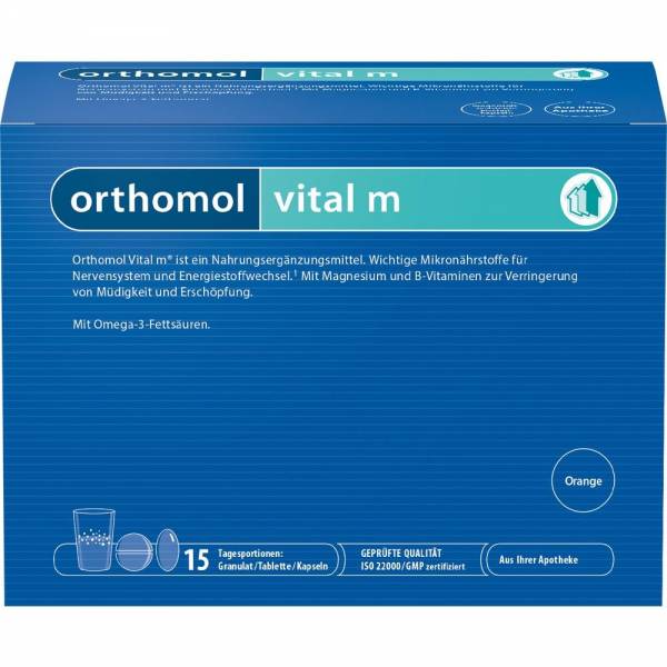 ORTHOMOL Vital M GranulatTabletteKapseln 15St