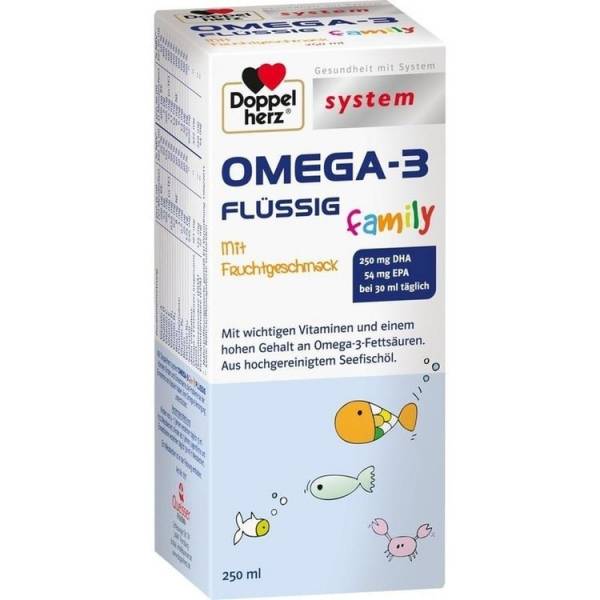 Doppelherz system OMEGA-3 flüssig family 250 ml