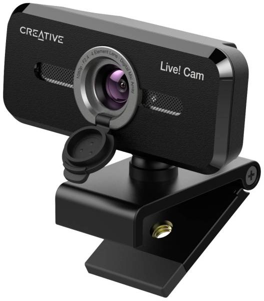 Creative LIVE Cam Sync 1080P V2 Full HD-Webcam 1920 x 1080 Pixel Klemm-Halterung