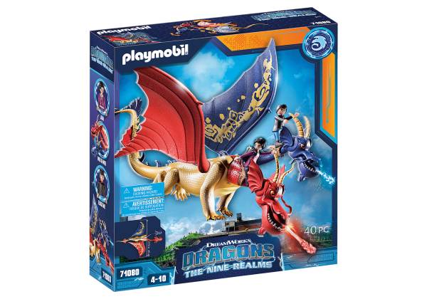 Playmobil® Dragons Dragons: The Nine Realms - Wu & Wei mit Jun 71080