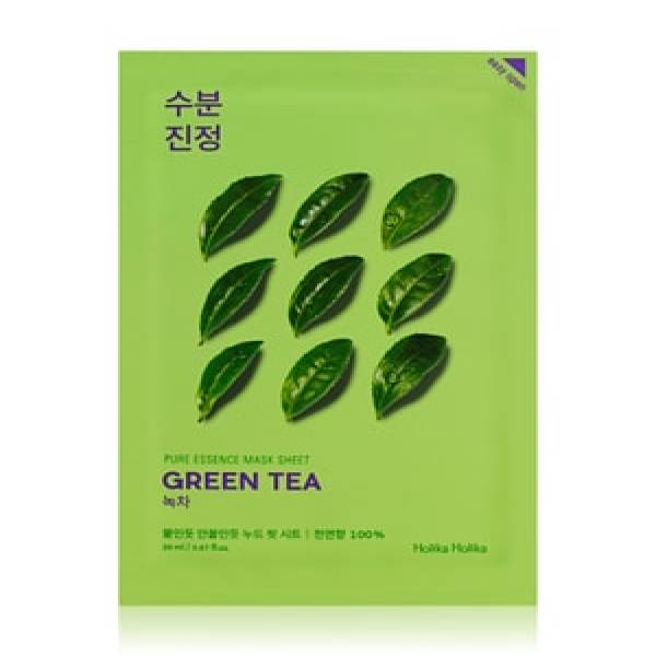 HOLIKA Pure Essence Mask Sheet - Green Tea Tuchmaske