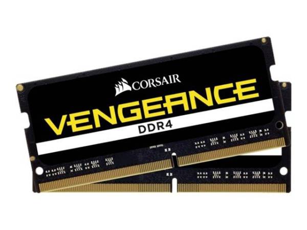 Corsair VENGEANCE DDR4 Laptop-Arbeitsspeicher Kit 16GB 2 x 8GB Non-ECC 3200MHz CL22-22-22-53 CM