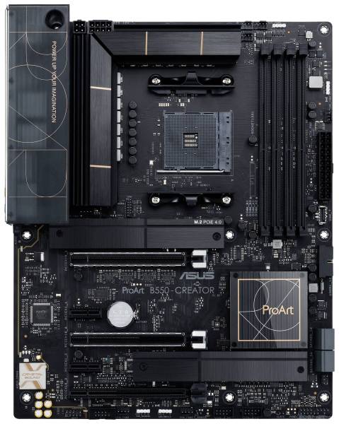 Asus ProArt B550 CREATOR Mainboard Sockel (PC) AMD AM4 Formfaktor (Details) ATX Mainboard-Chipsatz A