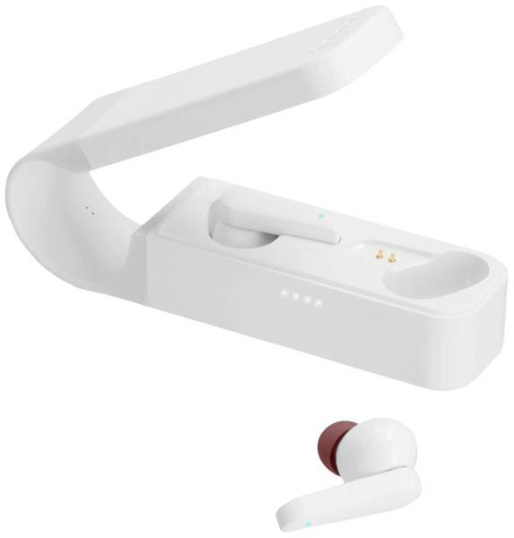 Hama Spirit Pocket HiFi In Ear Headset Bluetooth Stereo Weiß Batterieladeanzeige, Headset, Ladeca
