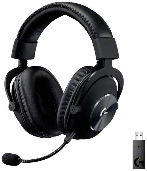 Logitech Gaming PRO X On Ear Headset Funk 7.1 Surround Schwarz Lautstärkeregelung, Mikrofon-