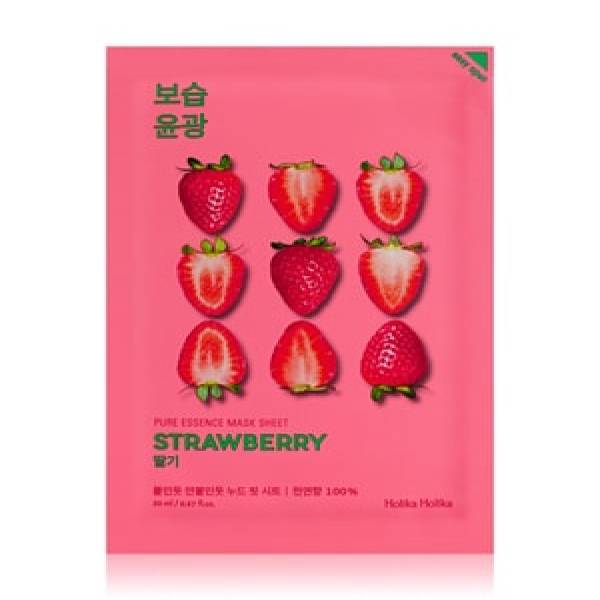 HOLIKA Pure Essence Strawberry Tuchmaske