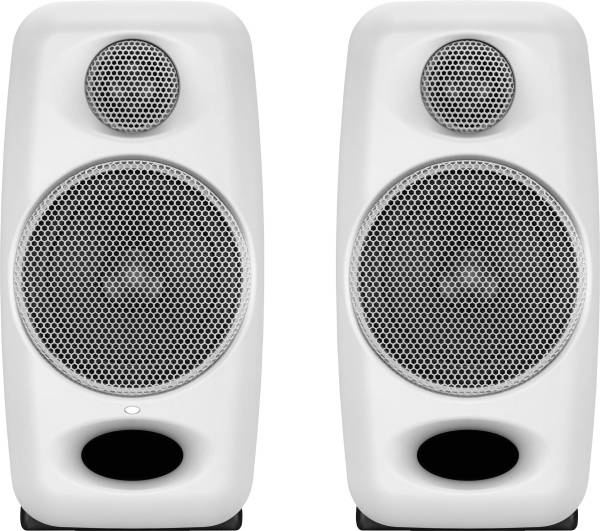 IK Multimedia iLoud Micro White Special Edition Aktiver Monitor-Lautsprecher 7.6cm 3 Zoll 50W 1 Paar