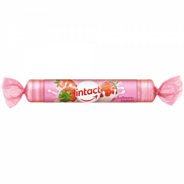 Intact intact Traubenzucker Erdbeere-Joghurt 40 g