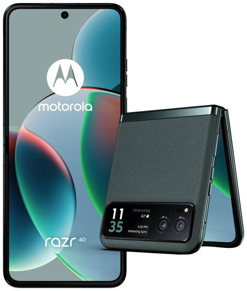 Motorola razr40 5G Smartphone 256GB 17.5cm (6.9 Zoll) Grün Android™ 13