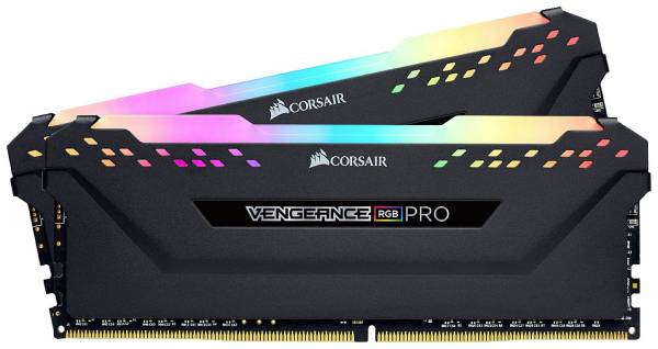 Corsair Vengeance RGB PRO PC-Arbeitsspeicher Kit DDR4 16GB 2 x 8GB 3600MHz 288pin DIMM CL18-22-22-42