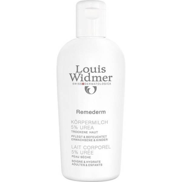 Louis Widmer Remederm Körpermilch 5% Urea leicht parfümiert