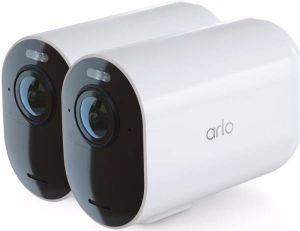 Arlo Ultra 2 XL Überwachungskamera außen, 2er Set, weiß