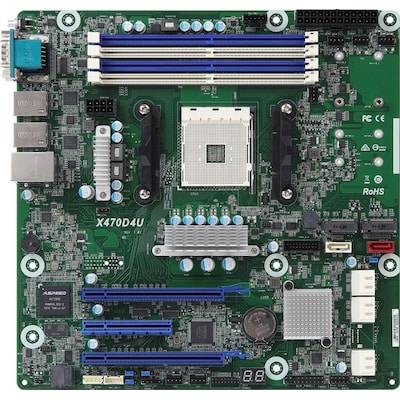 ASRock Rack X470D4U mATX Mainboard 2xGLAN/SATA600/USB3.2/VGA