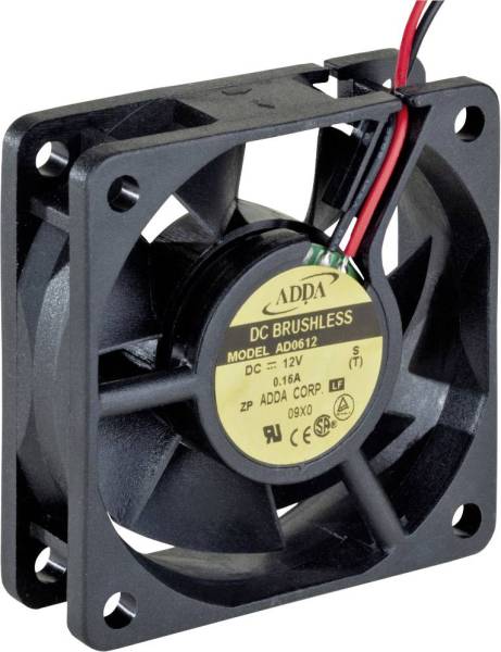 ADDA AD0612LB-A70GL(TD) Axiallüfter 12 V/DC 23.1 m³/h (L x B H) 60 25mm