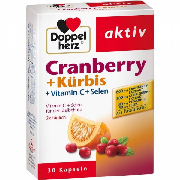 Doppelherz Cranberry + Kürbis 30kps