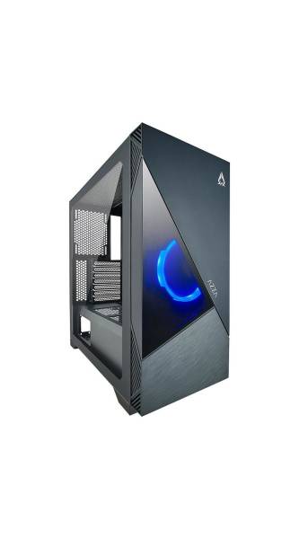 AZZA Eclipse Midi-Tower PC-Gehäuse Schwarz