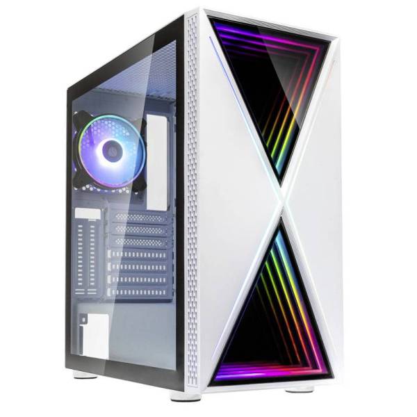 Kolink Void X ARGB PC-Gehäuse, Gaming-Gehäuse Weiß