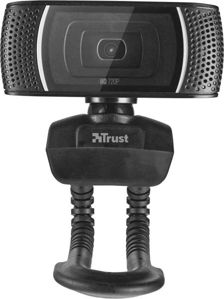 Trust Trino HD-Webcam 1280 x 720 Pixel Klemm-Halterung
