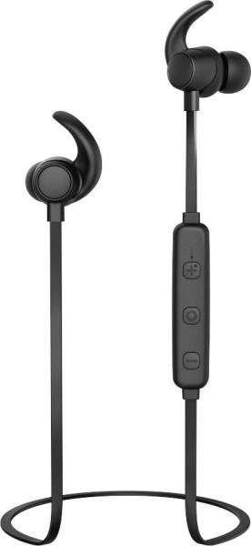 Thomson WEAR7208BK Sport In Ear Kopfhörer Bluetooth Schwarz Noise Cancelling Headset, Lautstärke