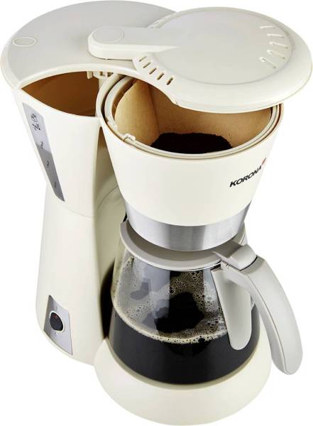 Korona 10205 Kaffeemaschine Sandgrau Fassungsvermögen Tassen=10 Glaskanne