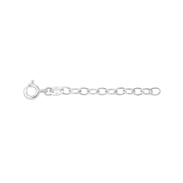 amor amor Verlängerungskette für Damen und Herren, Unisex, 925 Sterling Silber Halskette 1.0 pieces